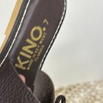 Kino Brown Sandals with Lace Detailing and Flat Sole Made in USA Size 7 Photo 7