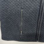 Karen Scott  Sport Grey Zip Up  size small  business activewear Vest Photo 2