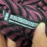 Urban Outfitters  Out From Under Maroon Striped Knotted Henley size XS Photo 4