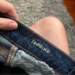 American Eagle  outfitters distressed dark wash Jeggings size 00 short Photo 4