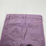 Gap  Lavender Hill Light Purple Skinny Ankle Denim Legging Size 25 Photo 10