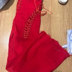 Edikted  red pants Photo 0
