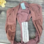 Antonio Melani Brown 2 Piece Swim Bathing Suit Set NEW M Photo 4