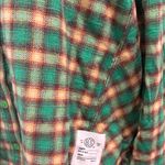 BDG  Green and Orange Plaid Shirt Photo 1
