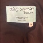 Mary Reynolds Design Kokopelli Appliqué Aztec Woven Embroidery Open Vest M USA Brown Size M Photo 4