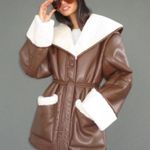 We Wore What  Leather Jacket Photo 0