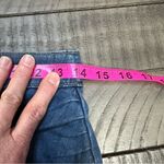 White House | Black Market denim ruched/faux wrap skirt. EUC Size 0. Photo 6