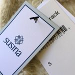 Susina Teddy Fleece Knit Cardigan Sweater Ivory S Photo 7