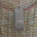 Sigrid Olsen Shell Multicolored Knit Open Front Sleeveless Tank Sz 1X NWT Photo 5