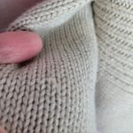UGG  WOMENS ANGLED SHAWL CARDIGAN TEXTURED COTTON CASHMERE KNIT XS Photo 4