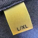 Soft Surroundings Trina Tie Dye Poncho Blue White LXL Handkerchief Lightweight Photo 3