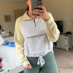 American Eagle Cropped Quarter Zip Photo 0