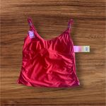 Maidenform  red Tankini Swim Top Size 38C summer pool cruise Photo 1