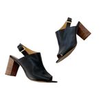 Nordstrom 14th & Union Sandal Asher Block Heel Black Size 11 NWT Photo 1