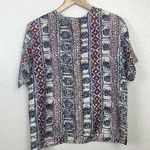 Oscar de la Renta Vintage Expressions 100% Silk Blouse Photo 0