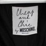 Moschino Vintage Cheap and Chic Black Virgin Wool-Blend Zip Jacket Photo 8