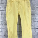 Lee cotton blend lower on the waist capris sz 12 women Photo 0