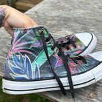 Converse Tropical All Star High Tops floral tropical palm size mens 5 or 7 woman Photo 4