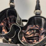 B. Makowsky Black Leather Shoulder Bag Photo 7