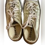 Converse Chuck Taylor All Star Lift Platform Metallic Gold Low-Top Sneakers Sz 6 Photo 4