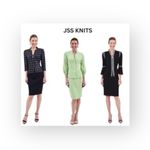 JSS Knit Wear 𖦹 Wool Knit Enamel Button Batwing Sleeve Dress 𖦹 Sea Blue 𖦹 Med Photo 12