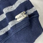 Marc New York  Navy Striped Hoodie Shirt SZ XLG Photo 3