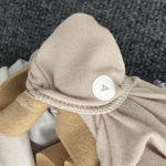 Lululemon  Practice Freely Tank Top Size 4 Blue Beige Marble Print Built-In Bra‎ Photo 3