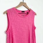 ATM Slub Jersey Cotton Tank Dress Mini Lotus Pink Barbie Beach size Medium Photo 4