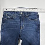 Gap  Womens Denim Universal Jegging Jeans Mid Rise Skinny 0R/25 Blue Distressed Photo 6