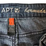 Apt. 9  Bermuda Jean Shorts Women's 16 Walking Denim Stretch Pockets Mid Rise 10” Photo 3