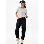 Athleta  L Essential Supima Cotton Tee Fog Grey Heather Large Photo 3