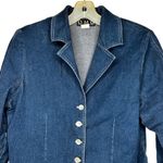 Vintage O.M.G. Denim Jacket Shirt‎ Blue Size M Photo 1
