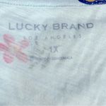 Lucky Brand  Butterfly Print T-Shirt Size 1X Photo 5