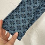 Ace & Jig  Blue Patchwork Lagenlook Long Sleeve Mini Dress Womens XS Boho Swing Photo 7