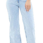 PacSun  Light Blue Straight Leg Women's 90’s Boyfriend Jeans.      Size-30 Photo 0