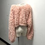 Arizona Jeans Arizona LG fluffy cropped light pink sweater Photo 1