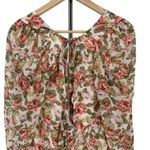 Petal and Pup Floralette Mini Ivory Vintage Floral Print Open Tie Back size 10 NWT Photo 6