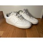 Nike Court Vision Low Shoes Womens Size 10 White Casual Sneakers CD5434-100 Photo 2