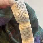 RALPH LAUREN Black Label Purple & Green Plaid Flannel Pajama Set 2 Piece Large Photo 10