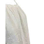 Lulus  Dress Womens XL White Gold Maxi Halter Tiered White Party Garden Wedding Photo 4