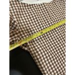 rightful owner dress brown gingham dress XS TP Coquette Cottagecore Photo 11