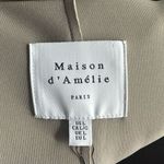 Anthropologie Maison d’ Amelie Tan Blazer Size Large Photo 2