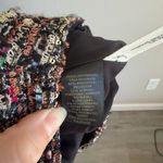 Ann Taylor Black Multicolor Tweed Wool Blend Straight Skirt Womens 0P Office Photo 4