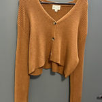 Francesca's Orange sweater Photo 0