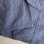 Flax  Lagenlook Unlined Button Front lightweight jacket blazer front pockets Photo 5