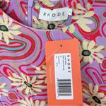 NEW Rhode Lulani Midi Dress in Pink Floral Trip Mini Size 2 Photo 4