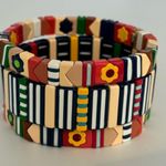 NWOT Roxanne Assoulin patch work bracelets Photo 6