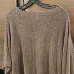 Barefoot Dreams 💕💕 Side-Tie Hi-Low Poncho ~ Olive Branch 1X NWOT Photo 8