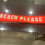 PINK - Victoria's Secret  pink orange Beach Bag cooler Photo 0