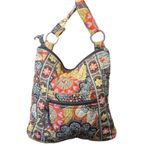 Vera Bradley  Disney Parks Quilted Crossbody Bag Mickey Floral Print Hipster Photo 6